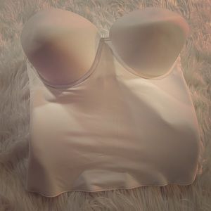 Wedding dress corset bra